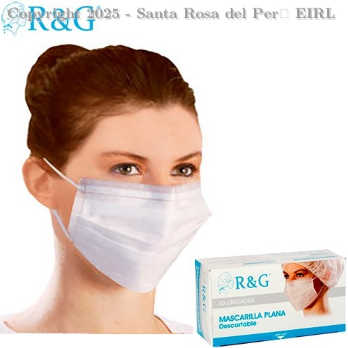 MASCARILLA DESCARTABLE  BL. X 50 UNID.