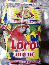 BOLSA  PLASTICA CON ASA  LORO 16 X 19 BLANCO