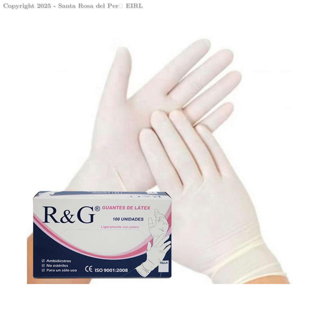 GUANTES DE LATEX TALLA 