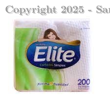 SERVILLETAS ELITE  CORTADA X 200 HOJAS