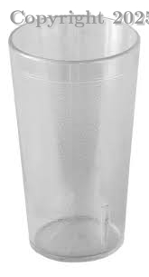 VASO ACRILICO  ARUBA TR. DE 10 OZ X 10 UNIDS