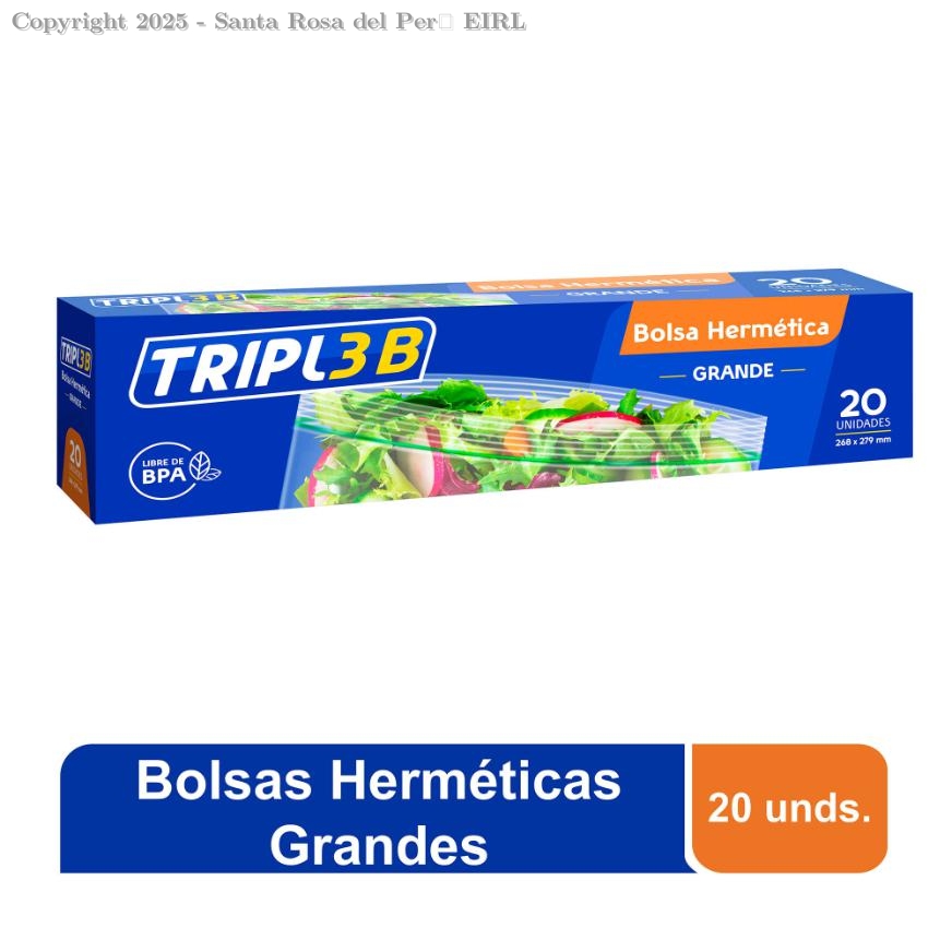 BOLSA ZIPLOC CHICO X 25 UNIDS