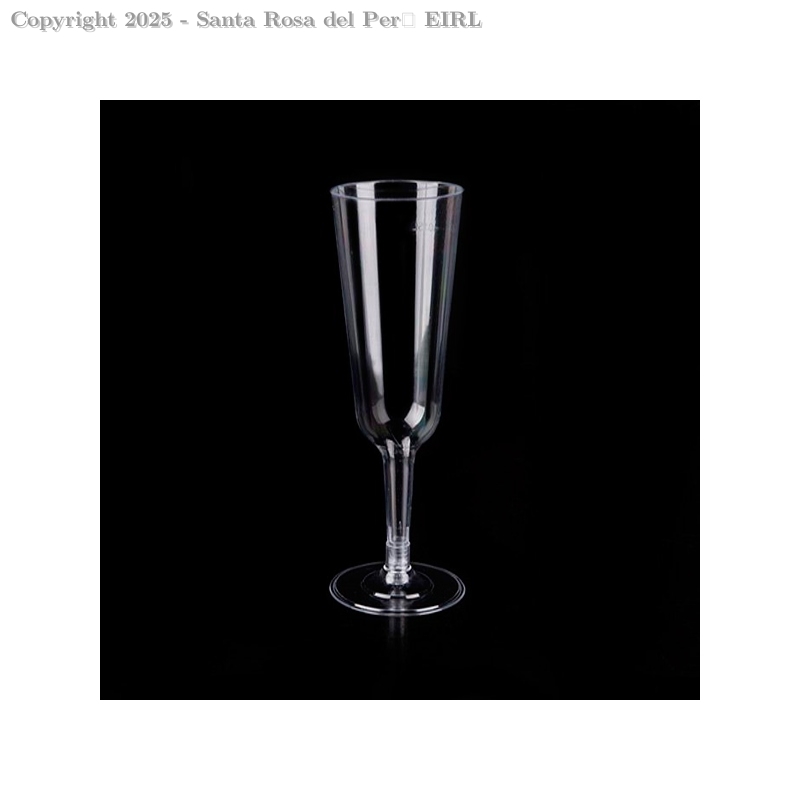 COPA ACRILICA MOD. FLAUTA CHAMPAGNG JR. 3 OZ  X 10 UNIDS.