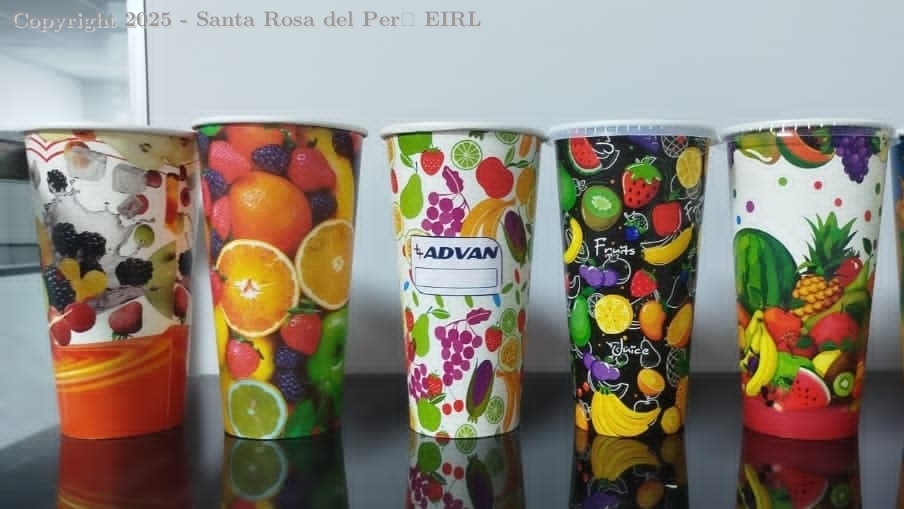VASO POLIBOARD P.P.F.  21 OZ. FRUTAS  C / TAPA.