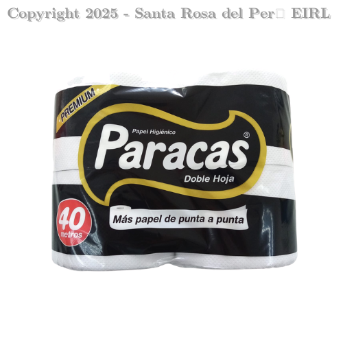 PAPEL HIGIENICO PARACAS  X 4 ROLLOS  X 40 MTS