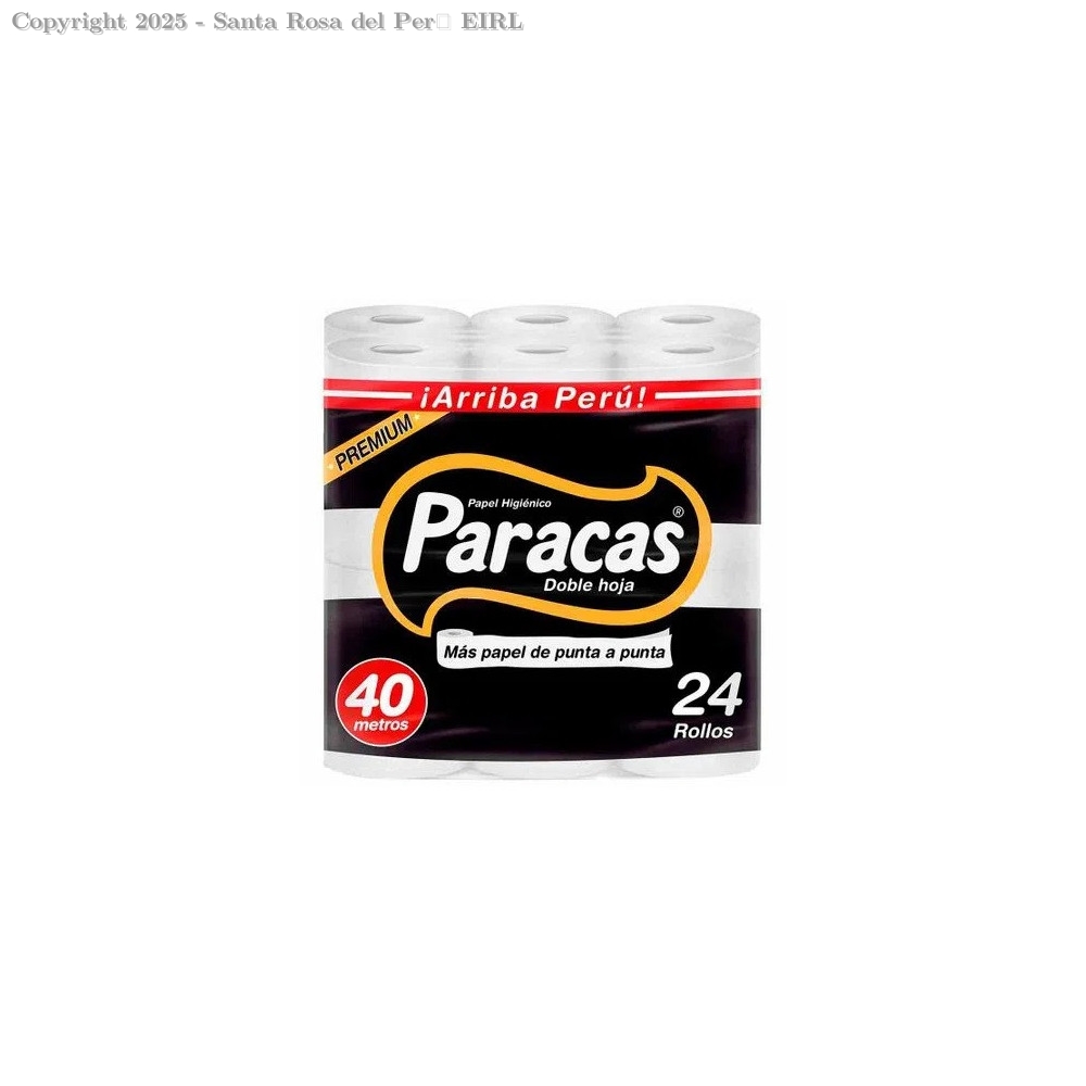 PAPEL HIGIENICO PARACAS X 24 ROLLOS