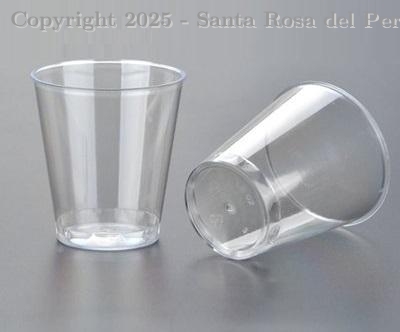 VASO PLASTICO 5 OZ. TRANSPARENTE