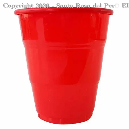 VASO PLASTICO  7 OZ. COLOR X 10 UNIDS. - OLEGO