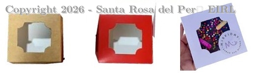CAJA C/VISOR CHOCO X2 COLOR 6 X 6 X 3 CM