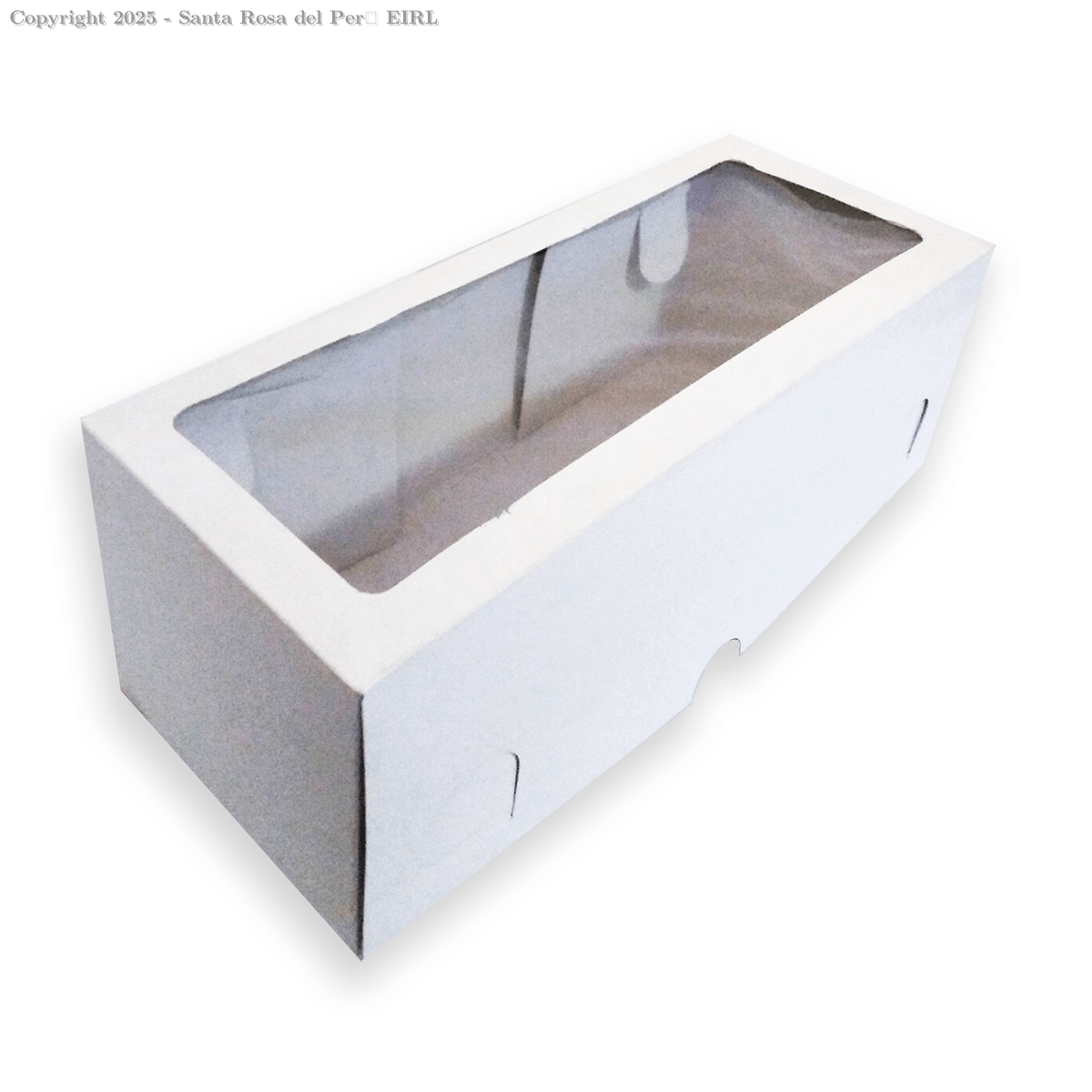 CAJA PARA PIONONO 12 X 30 CM. C/V. BL.