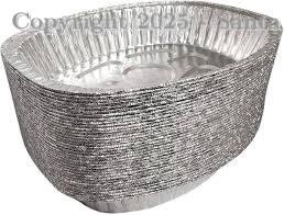 BANDEJA DE ALUMINIO OVALADO. PAV.8 KG