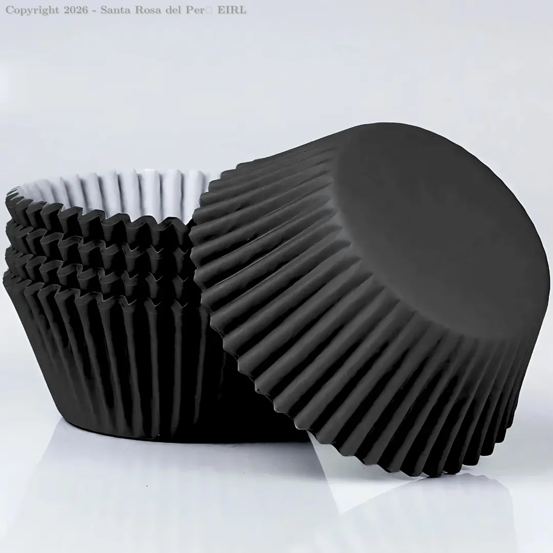PIROTIN GLASSINE NEGRO #8