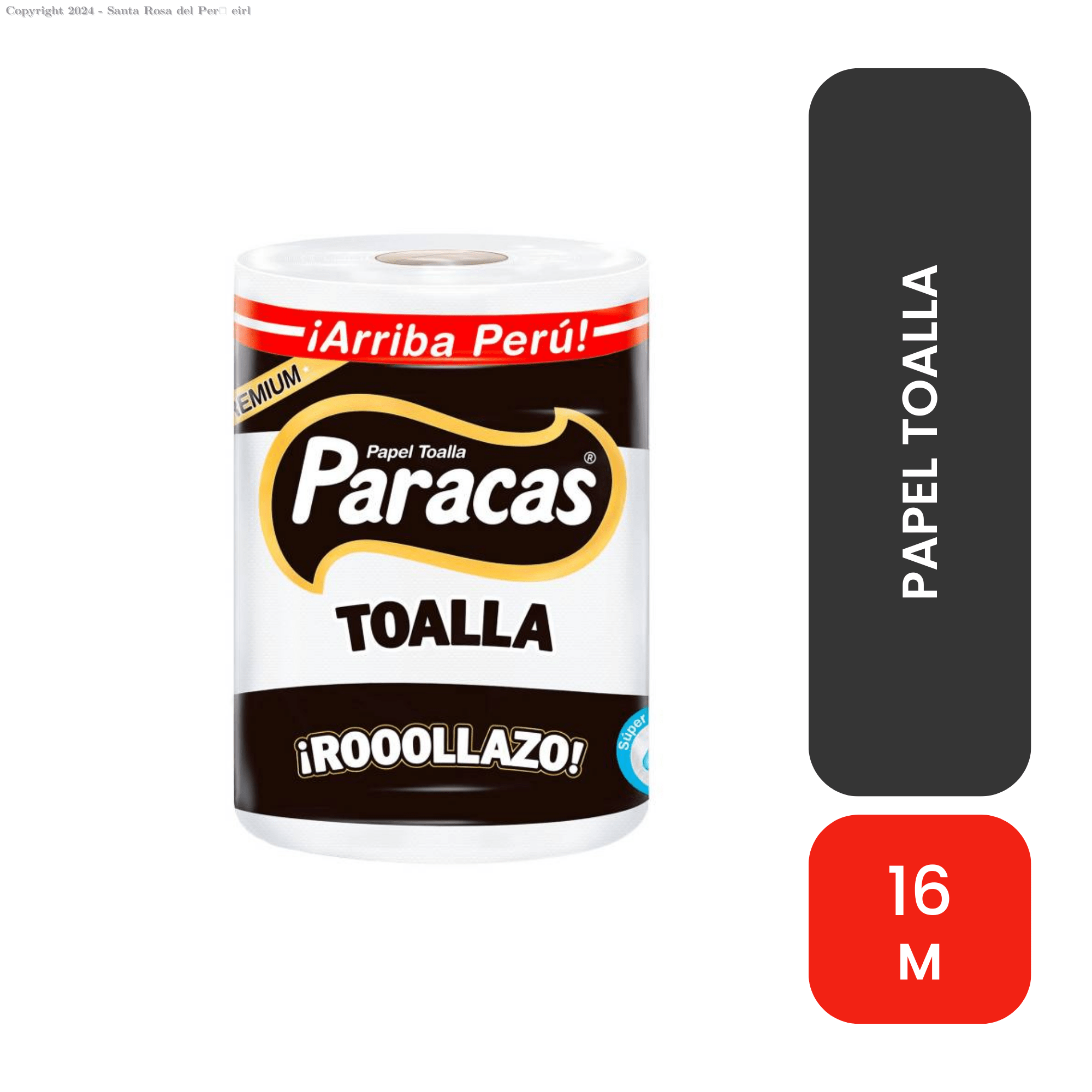 PAPEL TOALLA  PARACAS X 12 ROLLOS
