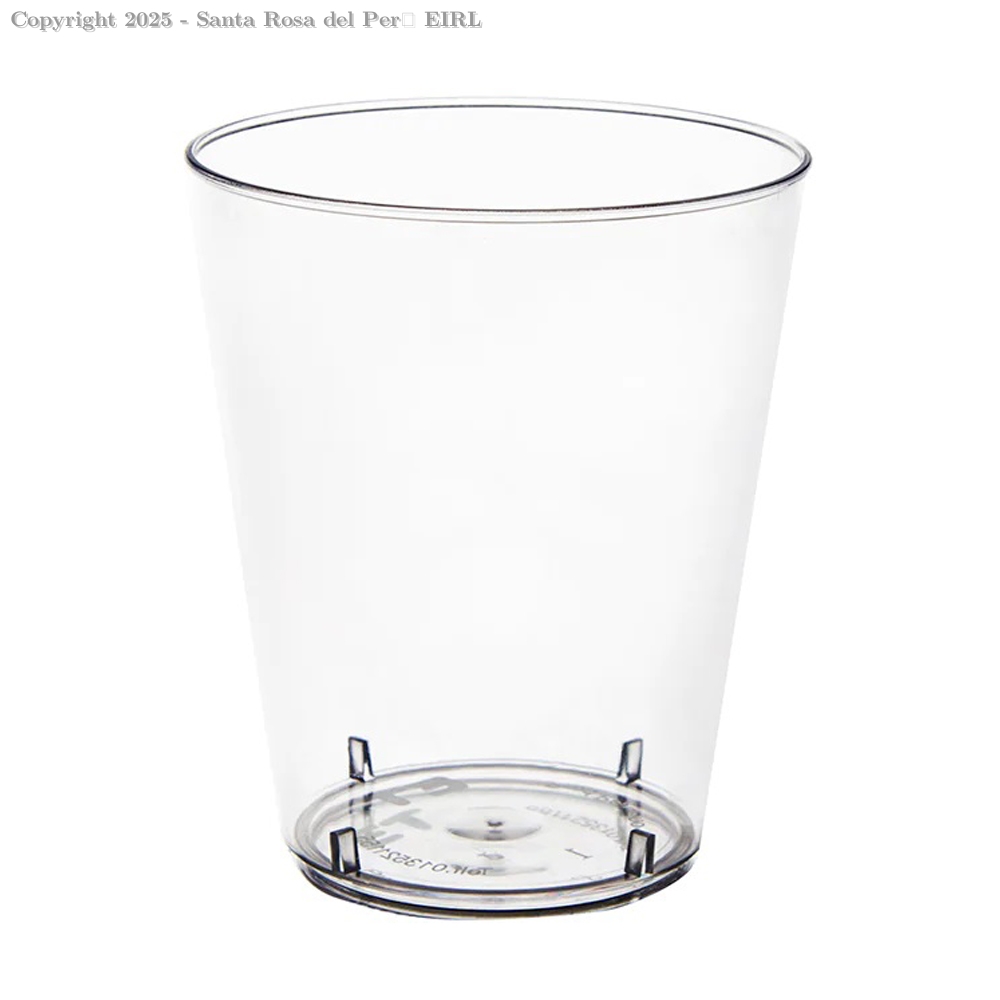 VASO ACRILICO 2 OZ  X 25 UNIDS.