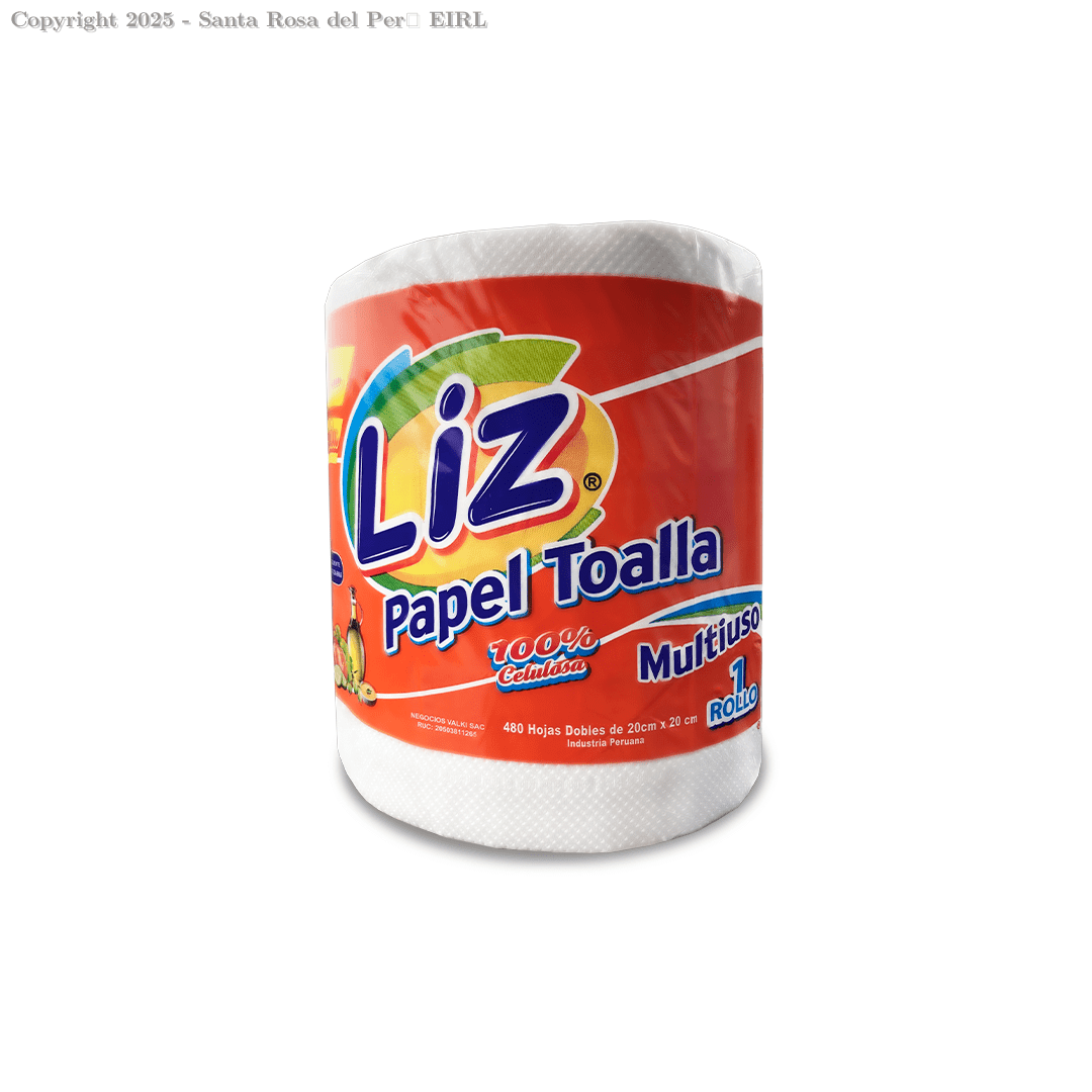 PAPEL TOALLA  JUMBO BLANCO LIZ