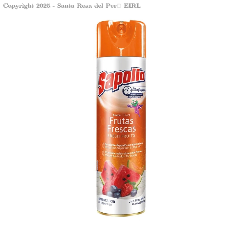SAPOLIO AMBIENTADOR SPRAY 400 ML.