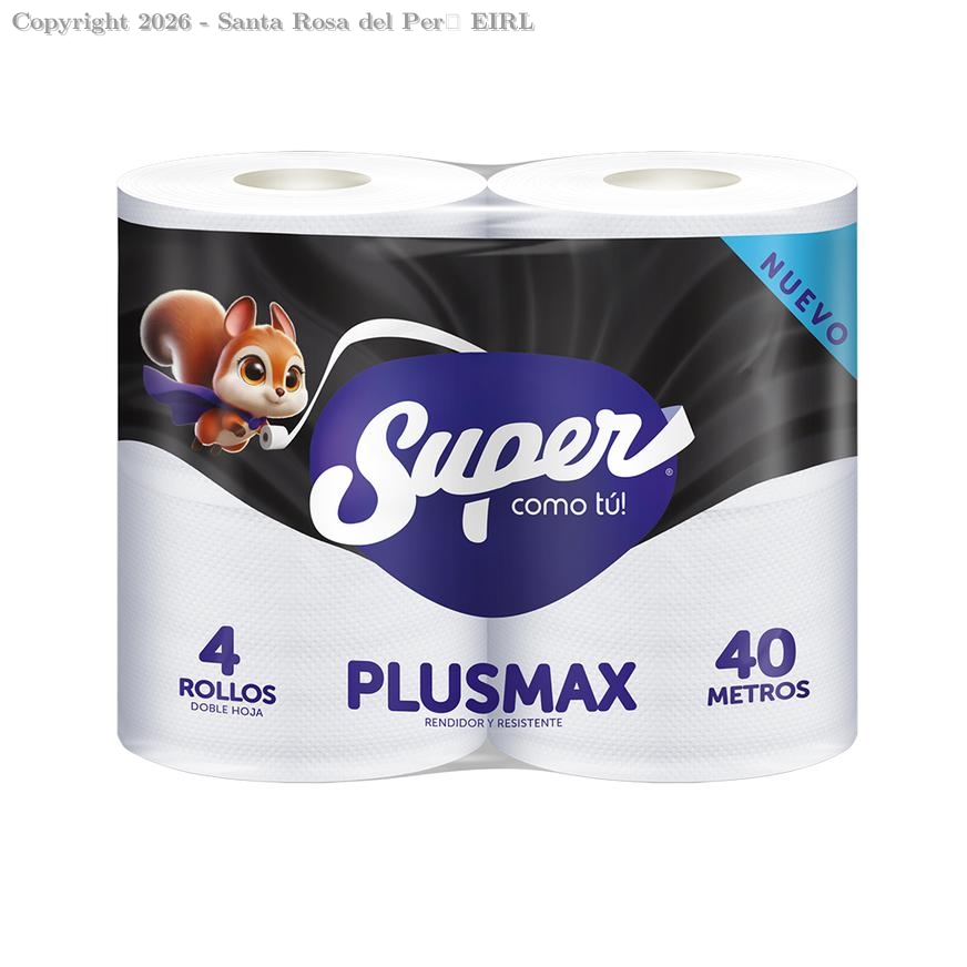 PAPEL HIGIENICO SUPER X 40 MTS. X 24 ROLLOS