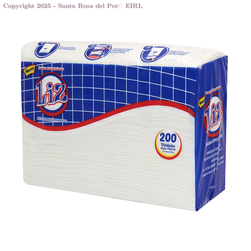 PAPEL TOALLA INTERFOLEADO X 200 HJS - BLANCO