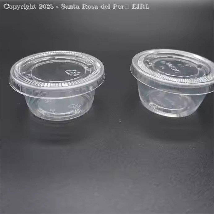 ENVASE PLASTICO 3/4 OZ. AJICERO C/TAPA X 100 UNIDS.