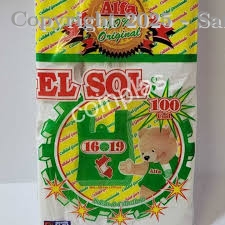 BOLSA C/ASA 16 X 19 BLANCO SOL CIT100