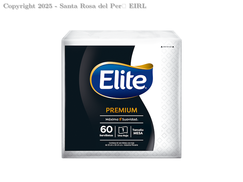 SERVILLETA ELITE PREMIUM DOBX4 X 60 UNIDS